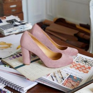 NWT Sézane High Helena Courts in Blush Pink 37